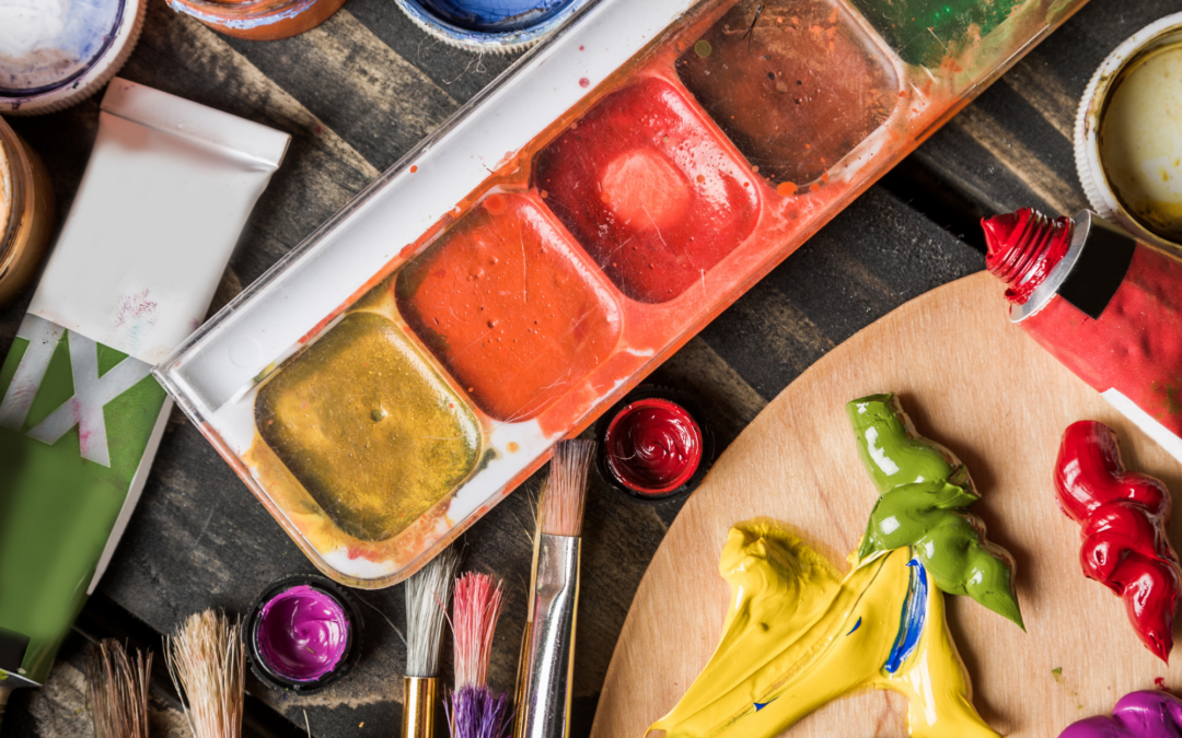 Café Causerie – Peinture en plein air